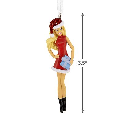 Hallmark Barbie Santa Christmas Ornament