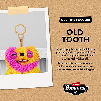 Fuggler Keyring 5-inch Old Tooth Plush Toy
