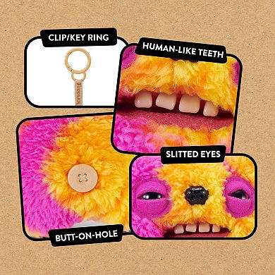 Fuggler Keyring 5-inch Old Tooth Plush Toy