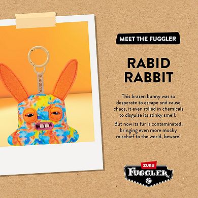 Fuggler Keyring 5-inch Rabid Rabbit Plush Toy