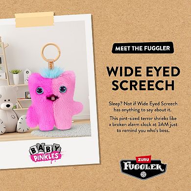 Fuggler Baby Wide Eyed Screech Plush Toy
