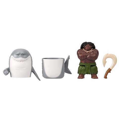 Детские куклы Disney's Moana Shapeshifting Maui Doll with Shark Outfit