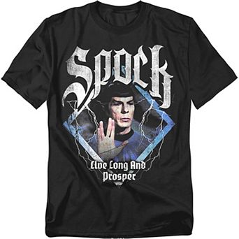 Big & Tall Star Trek Spock Graphic Tee