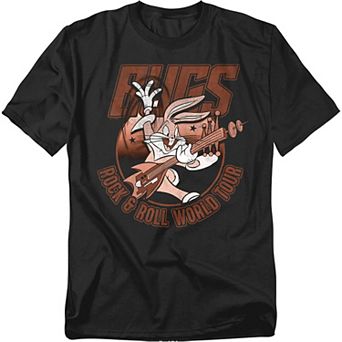 Big & Tall Looney Tunes Bugs Bunny Rock & Roll Graphic Tee