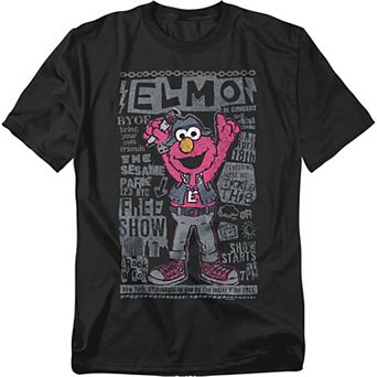 Big & Tall Sesame Street Elmo Graphic Tee