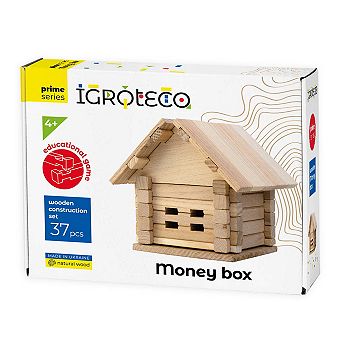 Igroteco Wooden Money Box