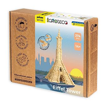 Igroteco Wooden Construction Set "Eiffel Tower"