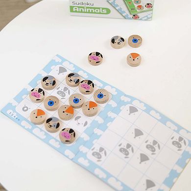 Igroteco Wooden Sudoku Animals 16 pcs