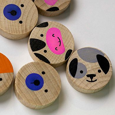 Igroteco Wooden Sudoku Animals 16 pcs