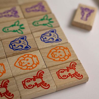 Igroteco Wooden Mahjong 49 pcs