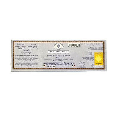 Discover Europe Made in Italy 3-Piece Lavender Scented Soap Set