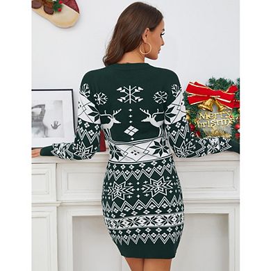 velvet wedding guest dress Hunter Green Bridesmaid Long Sleeve V-Neck Maxi with festival vibes Drop Waist Denim Dress Size:40 Regular (34 Sleeve)