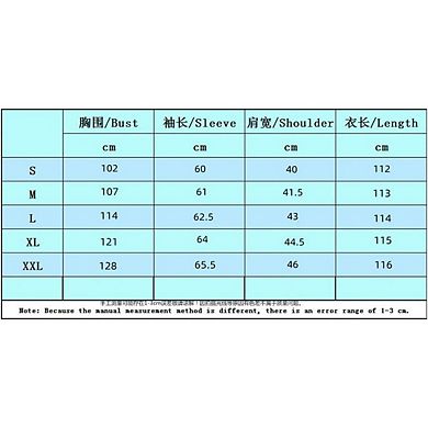 Women's Casual Long Trench Coat Trendy Windproof Double Breasted Overcoat Outerwear