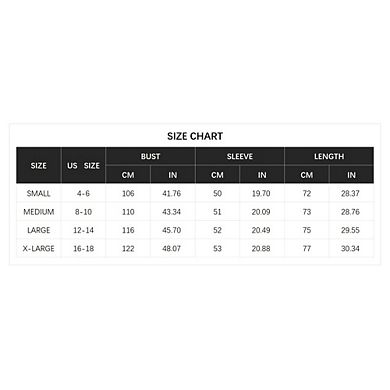 Womens Striped Chunky Cardigan Sweaters Button Up Fall Color Block Long Sleeve Knit Sweater Coats