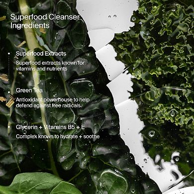 Radiate Brightness with Superfood + Superfruit Cleanser Duo Brightening Skincare Gift Set