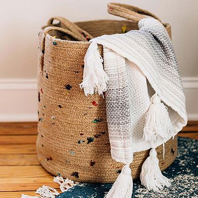 Bright Bits Jute Basket