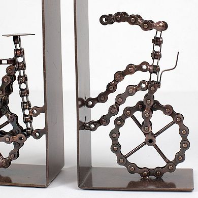 Bicycle Chain Bookends
