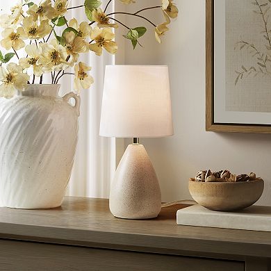 Ivory Glow Accent Table Lamp