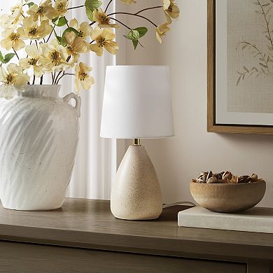 Ivory Glow Accent Table Lamp
