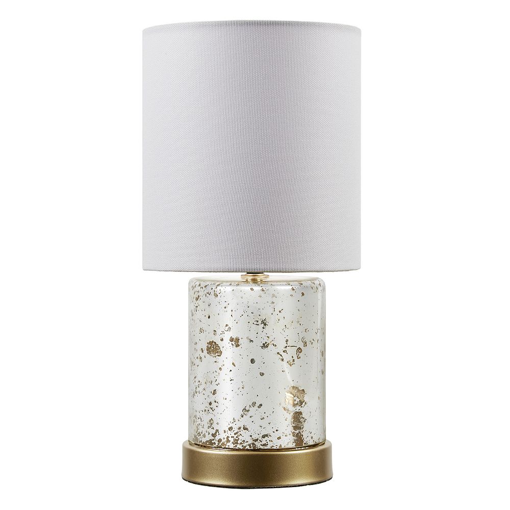 Lumina Decorative Accent Table Lamp with Gold Details