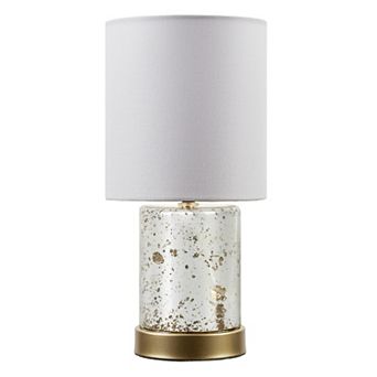 Lumina Decorative Table Lamp with Gold Accents