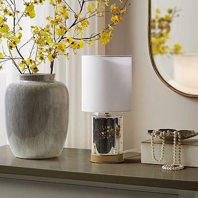 Lumina Decorative Table Lamp with Gold Accents