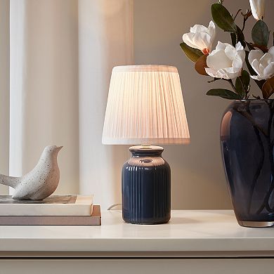 Indigo Crest Accent Table Lamp