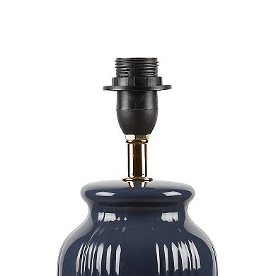 Indigo Crest Accent Table Lamp