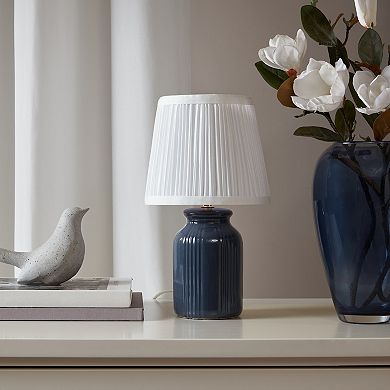 Indigo Crest Accent Table Lamp