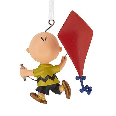Hallmark Peanuts 75th Anniversary Charlie Brown With Kite Ornament