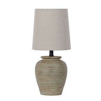 Vintage Wash Textured Accent Table Lamp