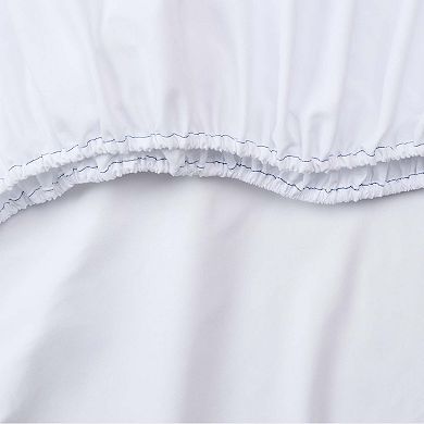 Lulworth T200 Fitted Sheets White (6/Pack)