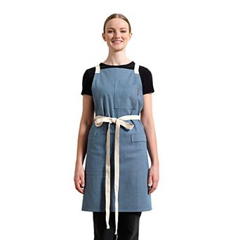 Crossback Apron - Heavy Twill Solid