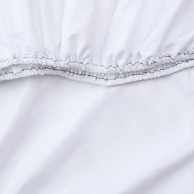 Lulworth T180 Fitted Sheets White (6/Pack)