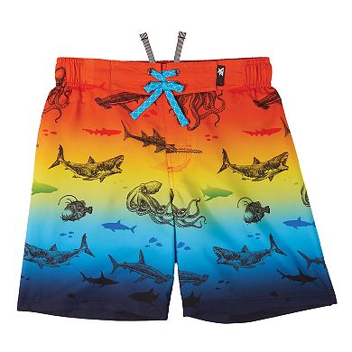 Boys 4-20 ZeroXposur Surfer Boardshorts Swim Bottoms
