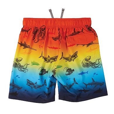 Boys 4-20 ZeroXposur Surfer Boardshorts Swim Bottoms