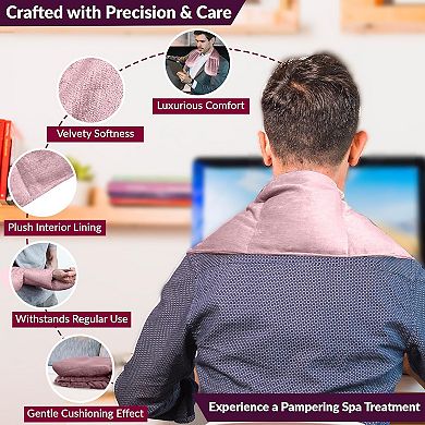 Kozi Weighted Decollete Wrap Blush