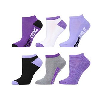 Keep Going Half Cushioned Low-cut Socks 6 Pack