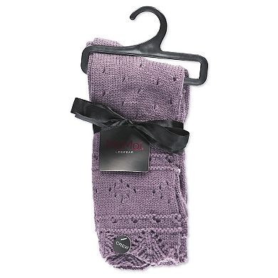 Diamond Dance Chunky Knit Boot Sock