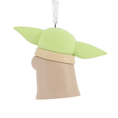 Hallmark Star Wars: The Mandalorian Grogu With Frog Ornament
