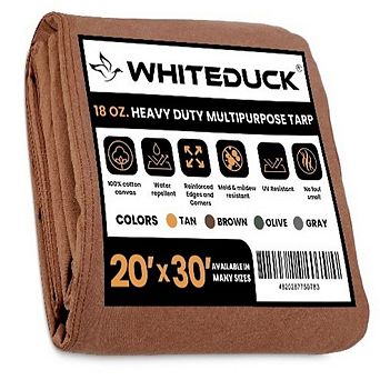 18 oz. Canvas Tarp 20' x 30'