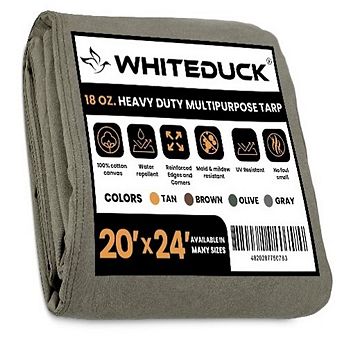 18 oz. Canvas Tarp 20' x 24'