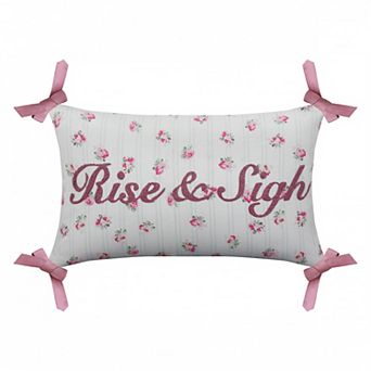 The Big One® Printed Floral Throw Pillow with Bows