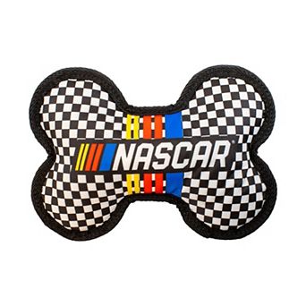 Nascar Ballistic Logo Bone Dog Toy