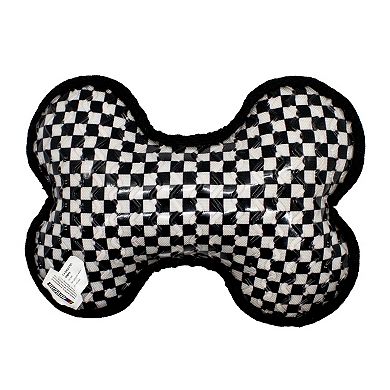 Nascar Ballistic Logo Bone Dog Toy