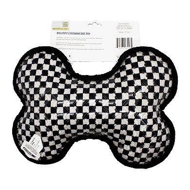 Nascar Ballistic Logo Bone Dog Toy
