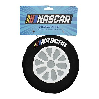 Nascar Latex Tire Treat Dispenser Dog Toy