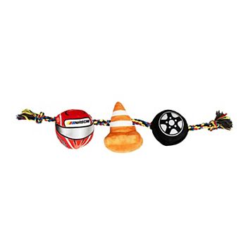 Nascar Rope Tug Racing Icons Dog Toy
