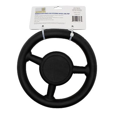 Nascar Rubber Steering Wheel Dog Toy