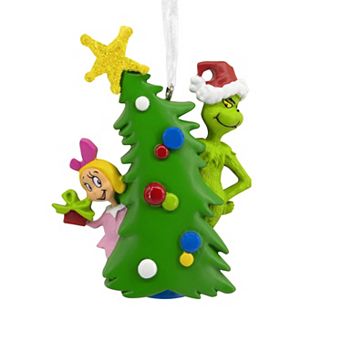 Hallmark Dr. Seuss's How the Grinch Stole Christmas! Grinch With Cindy-Lou Who Ornament